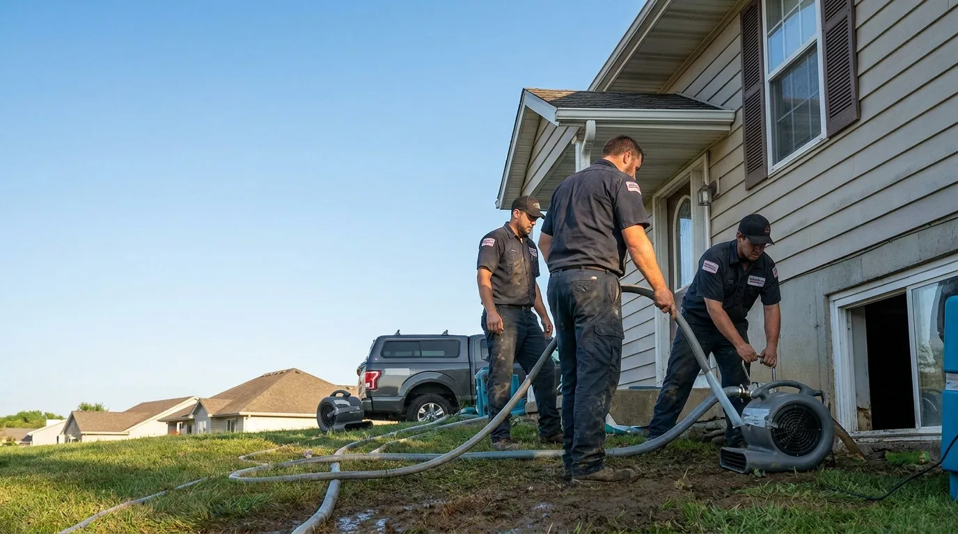 Water Removal in Bowie, TX near me